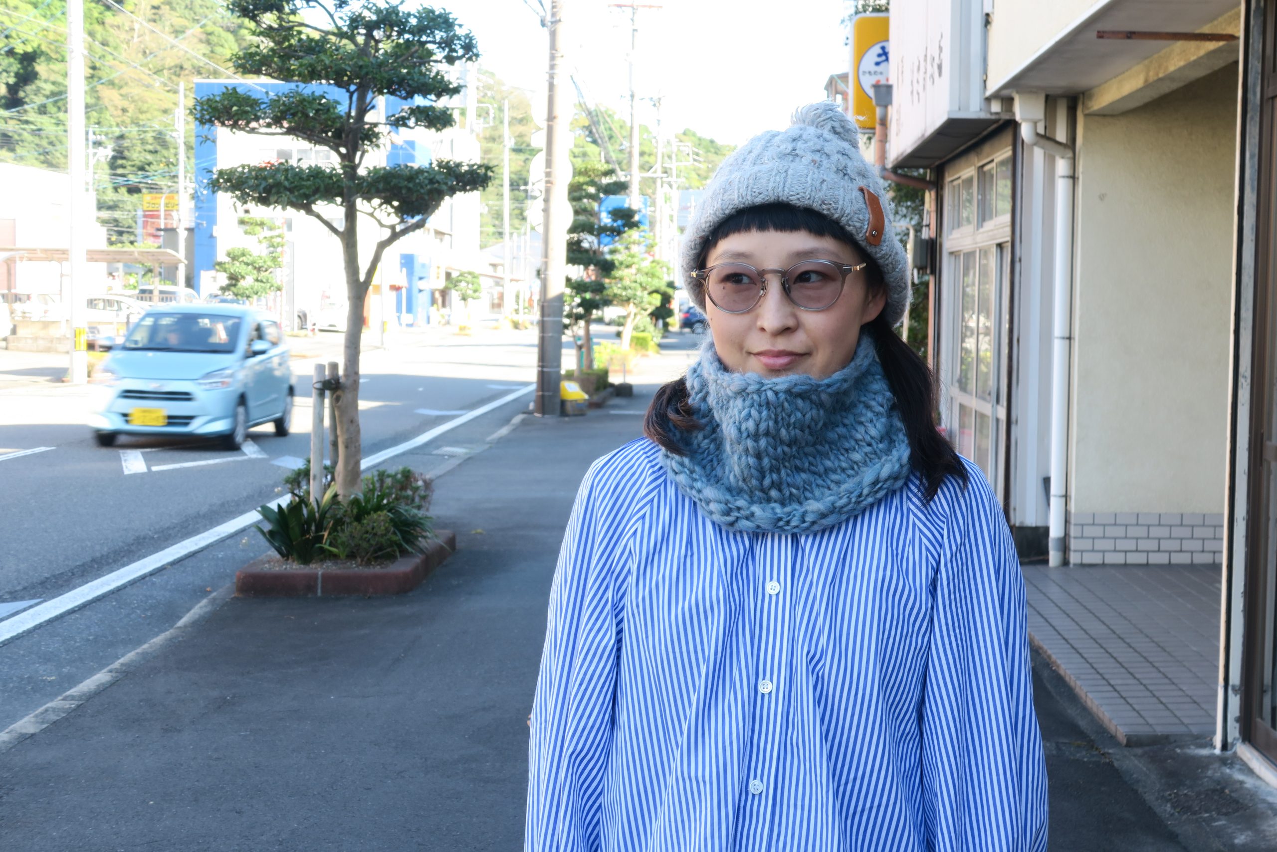 【イベント終了】秋山毛糸店ワークショップ「冬の贈り物。輪編みで暖かネックウォーマー」