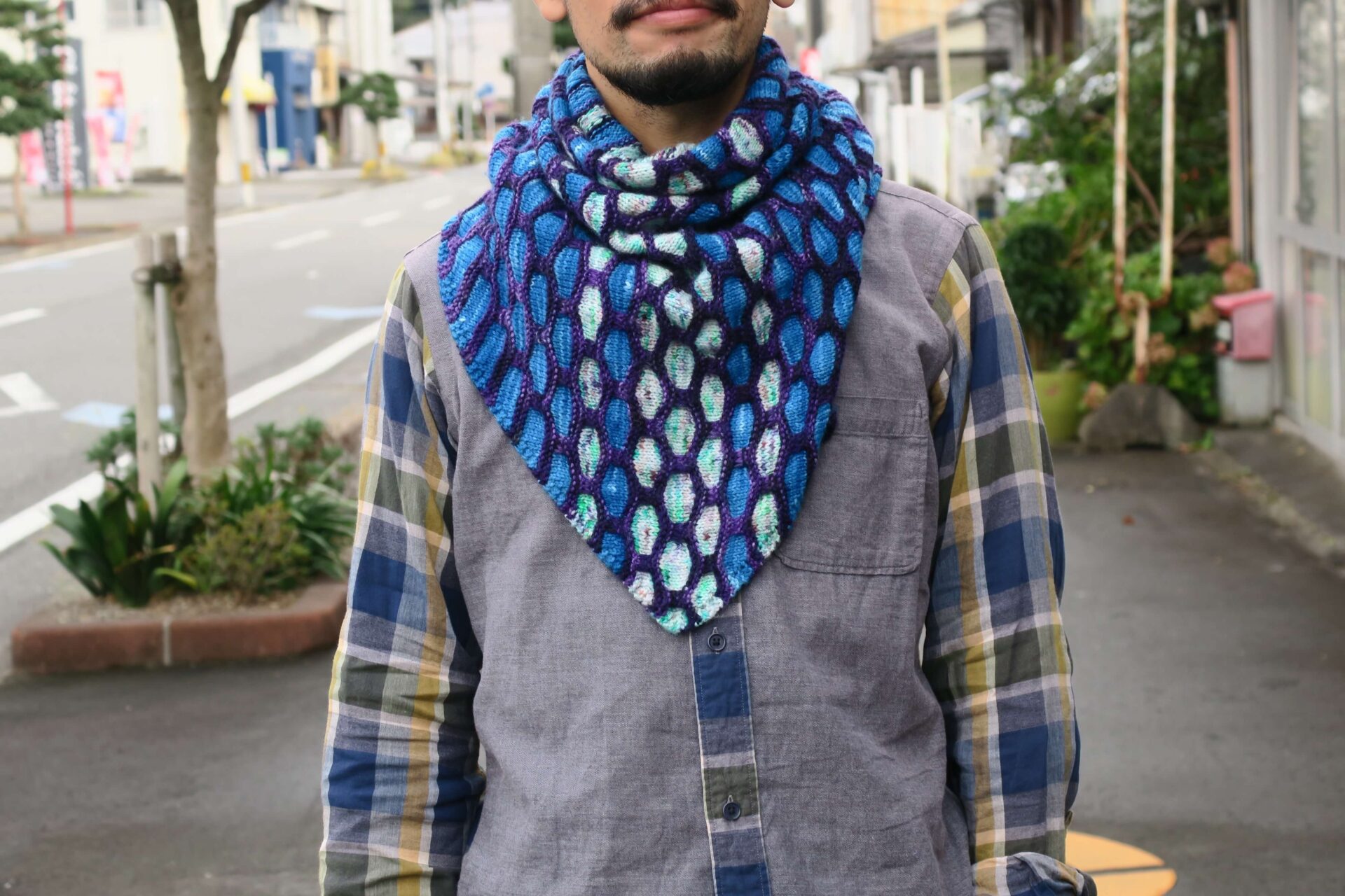 2月21日(土)、23日(日)「春の”Mi Knit スカーフ”編みましょう会」