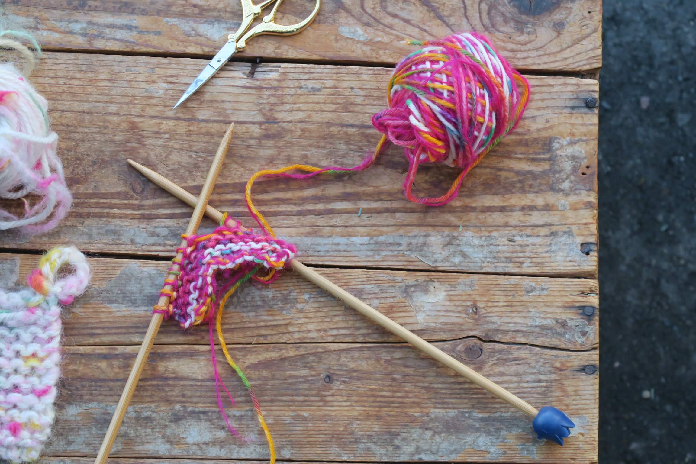 4月19日(日)「新年度に編み物始めたい人のケイトマミレー棒針編」