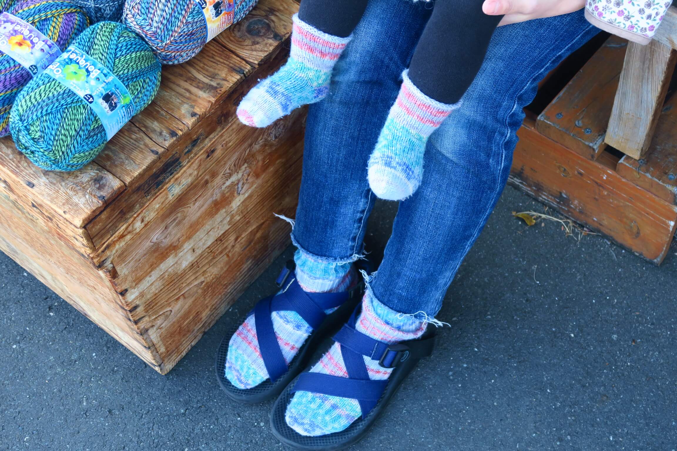 4月25日(土)「新年度に靴下編み始めたい人のケイトマミレ」