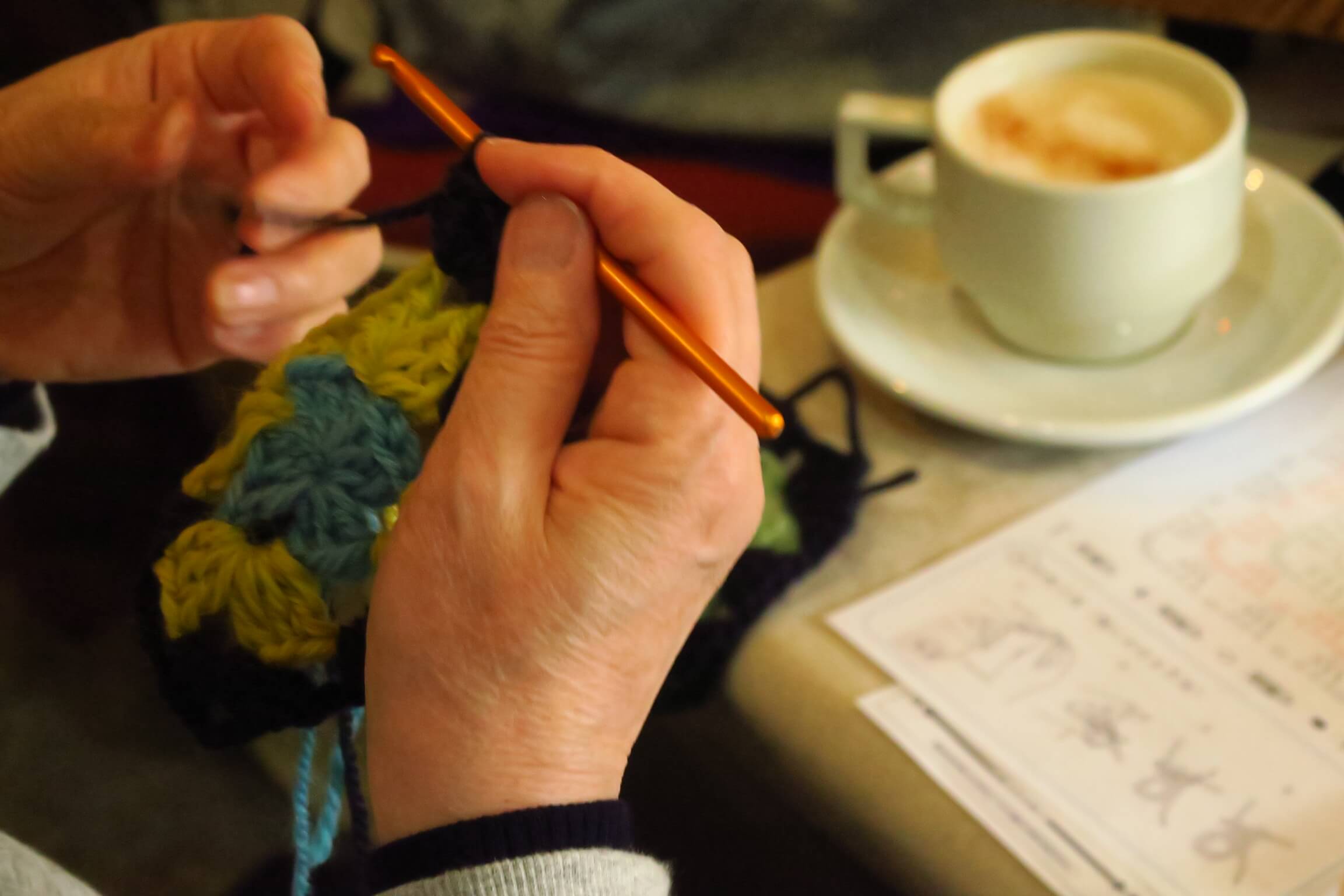 4月18日(土)「新年度に編み物始めたい人のケイトマミレーかぎ針編」